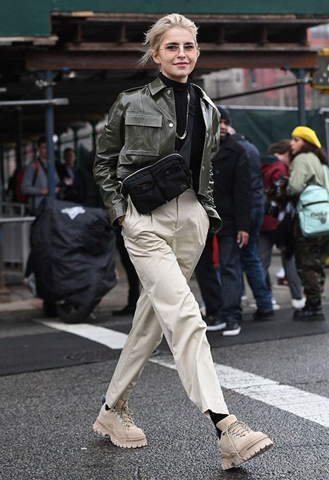 Christi13584588's tweet photo. Caroline Daur wearing a cropped leather jacket. #fashion #womensfahion #winterf… https://t.co/NodOpHRj9N https://t.co/HDwqOpKCWU