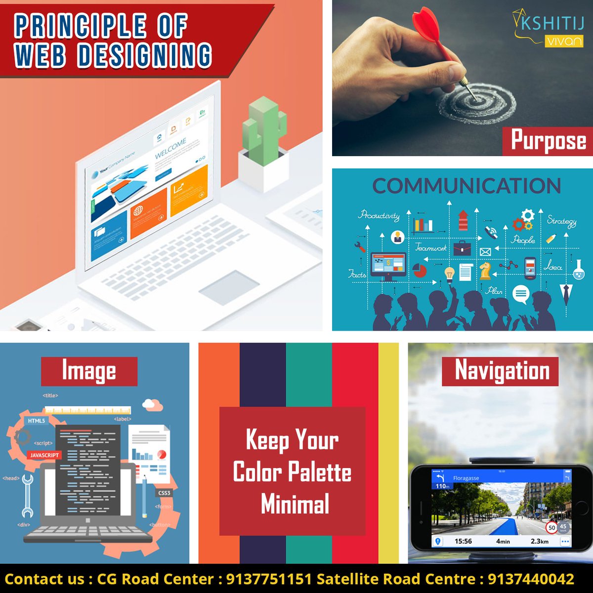 MaacAhmedabad's tweet image. Principle of Web Designing !!!
bit.ly/2VutoPH
#WebDesigning #PrincipleofWebDesigning #MaacCGRoad #MaacSateliteRoad