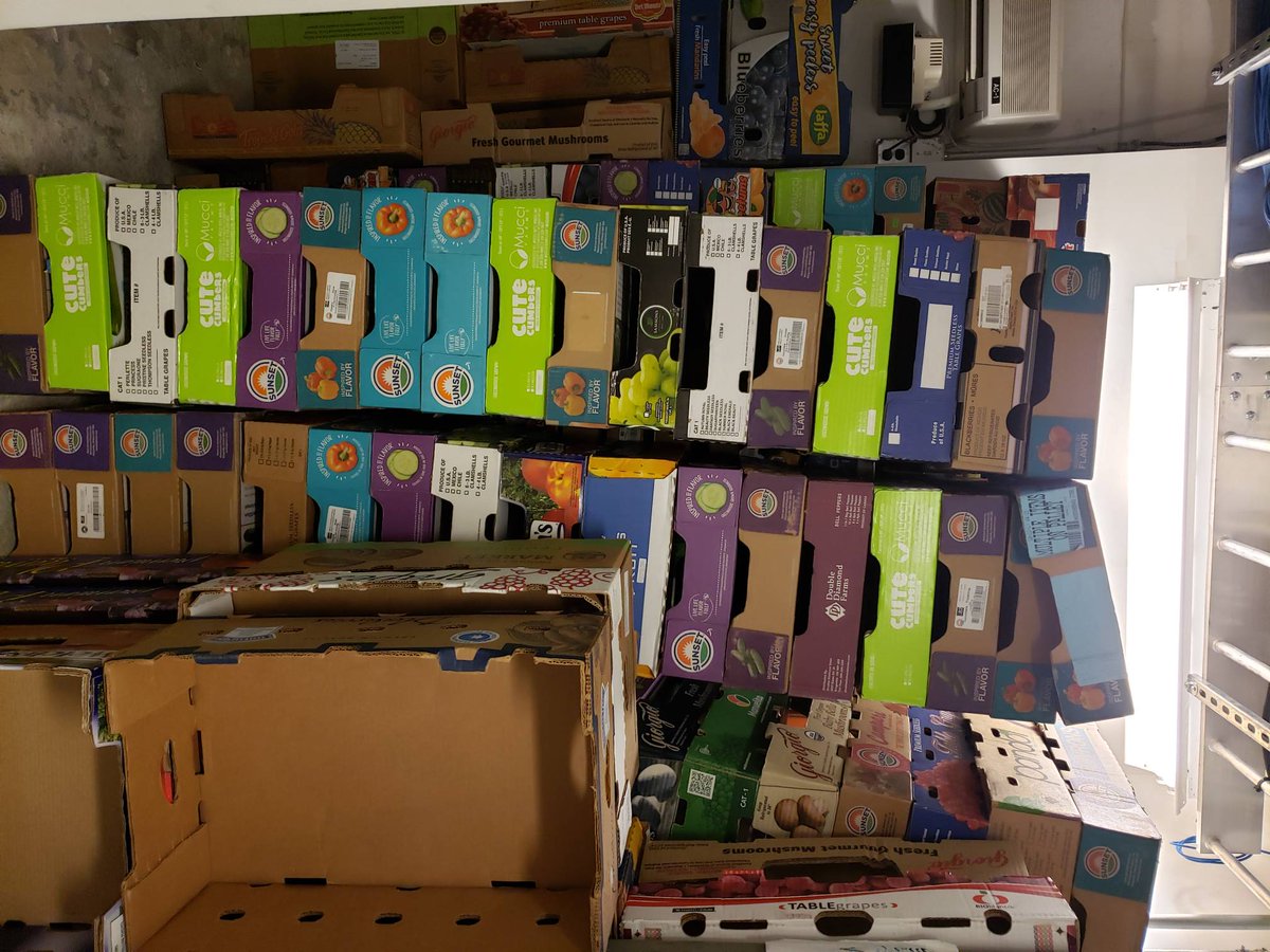 The empty boxes are all carefully packed away to await donations and being filled again for our next Book Sale. See you in December!