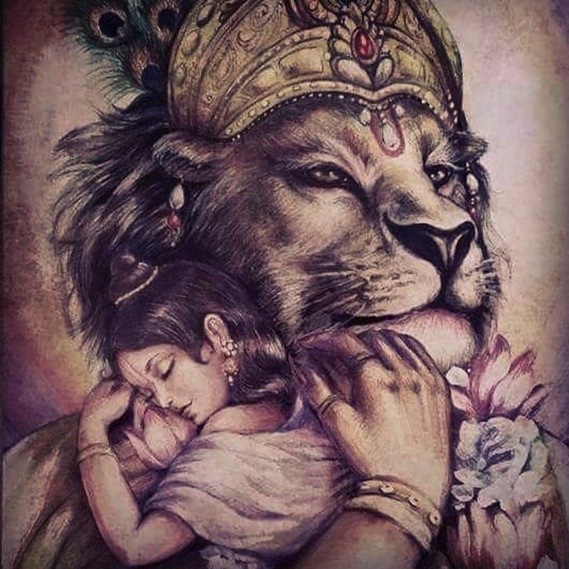 Wish you all a #bless #Narasimha Chaturdasi may his #mercy remove all worries on your path to complete #surrender to his lotus feet n may he awake real #love in ur #heart so that u may accept urself how he made u n respect all as his creation Om namo Bhagavate Narasimhaya