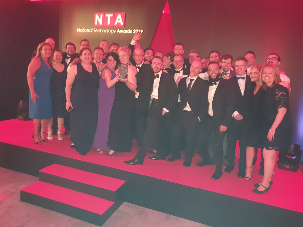 Our fantastic Assurance platform won Best Enterprise project at the National Technology Awards last night. So proud to be part of this amazing team!