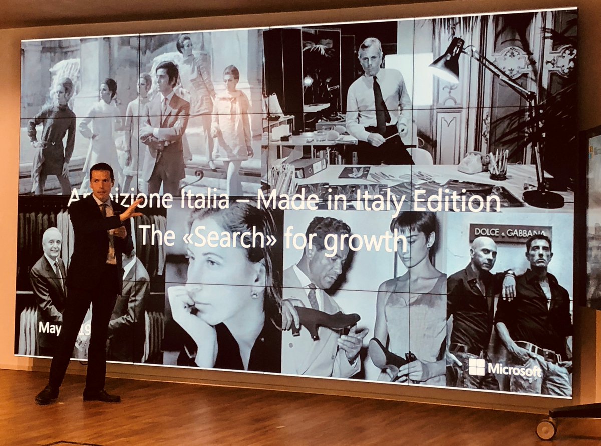 MSFTAdvertising's tweet photo. Our retail event has kicked off at Microsoft House in Milan today! We’re looking into online shopping behaviour, the latest disruptions in tech and insights from #Microsoft and retail advertising experts #MicrosoftRetail #MicrosoftHasPassionForRetail #Milan #visualsearch #msftads https://t.co/0OzSlzxpBZ