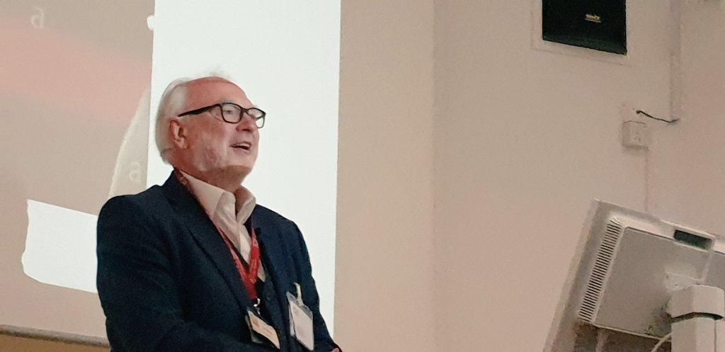 mattsydes's tweet photo. Honoured to co-chair with @alison_tree the first set of presentations for the remarkable Prof David Dearnaley's Career Celebration Day at @ICR_London #ProstateCancer https://t.co/LBWUletNu8