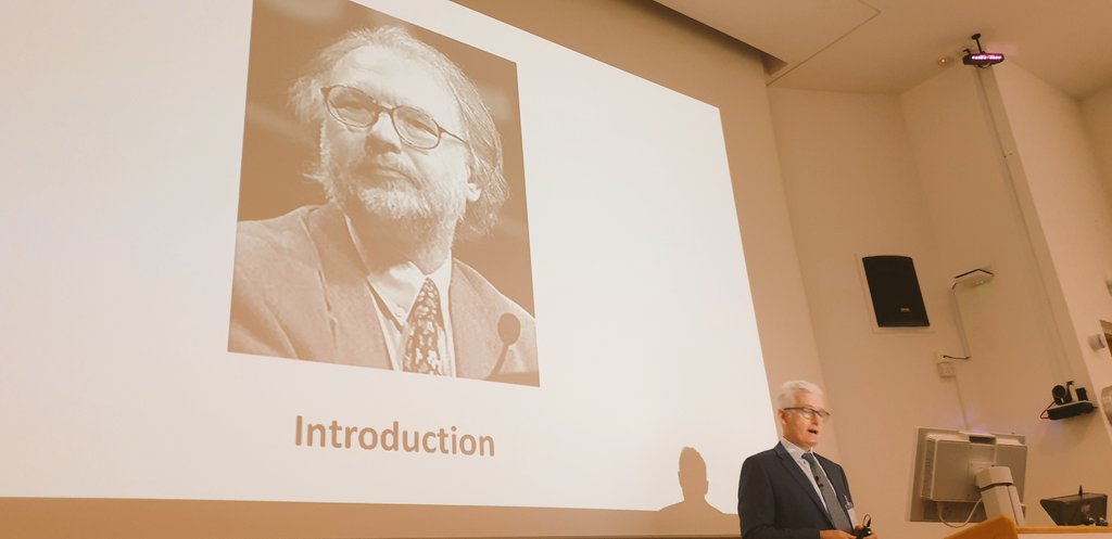 mattsydes's tweet photo. Honoured to co-chair with @alison_tree the first set of presentations for the remarkable Prof David Dearnaley's Career Celebration Day at @ICR_London #ProstateCancer https://t.co/LBWUletNu8