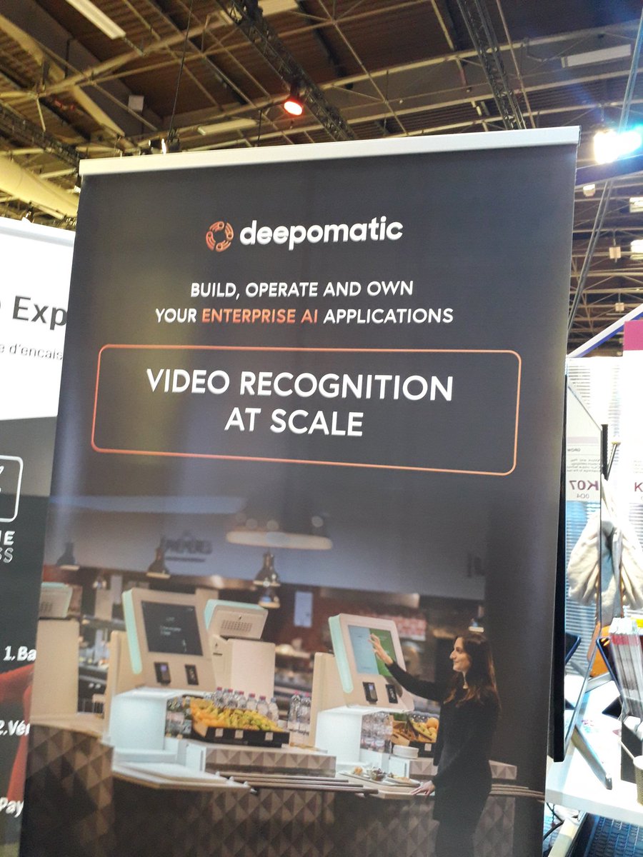ChantalHommell's tweet photo. La borne express de #deepomatic un système d encaissement intelligent ultra-rapide doté d'un système de reconnaissance visuelle de votre plateau repas. Badgez, vérifiez, payez et le tour est joué. Un gain de temps considérable pour les clients! #EconocomInsights @Econocom_fr https://t.co/yXPcifOrpd