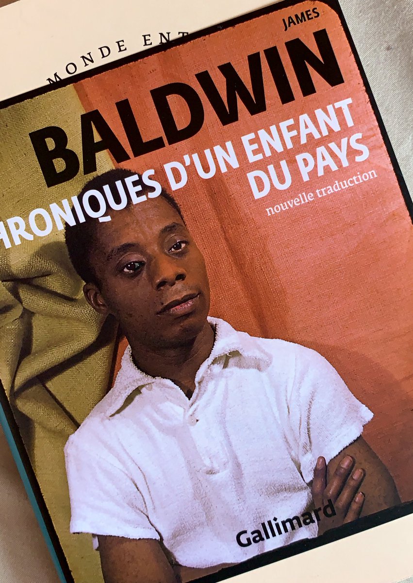Bon, j’ai du mal à finir #Lachambredegiovanni ... Je commence “Chronique d’un enfant du pays” du Grand et Puissant écrivain James Baldwin. #VendrediLecture