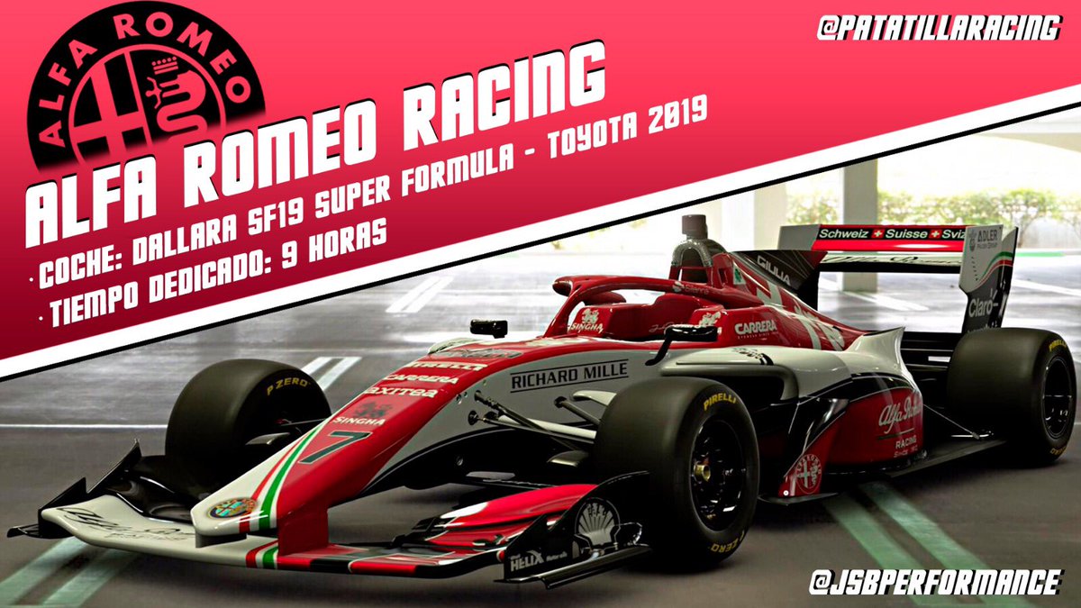 Mi idea personal para la comunidad de  <a href="/thegranturismo/">Gran Turismo</a> espero que os guste
<a href="/AlfaRomeo_es/">Alfa Romeo España</a> @alfaromeoracing <a href="/F1/">Formula 1</a> 
Dar las gracias especialmente a @patatillaracing por este pedazo de cartel
#alfaromeoracing 
enlace para descargar, se agradece L&amp;R
⬇️⬇️⬇️⬇️⬇️
gran-turismo.com/es/gtsport/use…