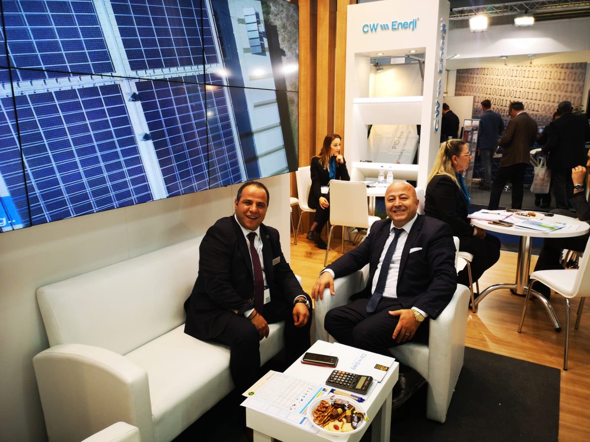CWEnerji's tweet photo. Almanya -Münih de düzenlenen  İNTERSOLAR fuarı başladı...
CW ENERJİ olarak siz saygı değer misafirlerimizi C1 376 numaralı standımızda  ağırlamaktan onur duyarız.
#fotovoltaik #yenilenebilirenerji #solarenergy #solar #renewableenergy #GES #güneşenerjisistemleri #intersolar #fuar https://t.co/ryJTZOkWIT
