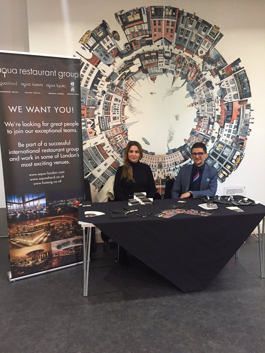 Aqua HR are at Goldsmiths University today looking for great candidates to join our teams #aquacareers #team
