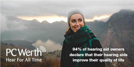 #Hearingfactfriday Over 94% of hearing aid users feel that wearing a hearing aid has improved their quality of life. Finding the right hearing aid for your clients’ needs is so important, explore the benefits of PC Werth’s hearing aids -bit.ly/PCWHearingAidF…