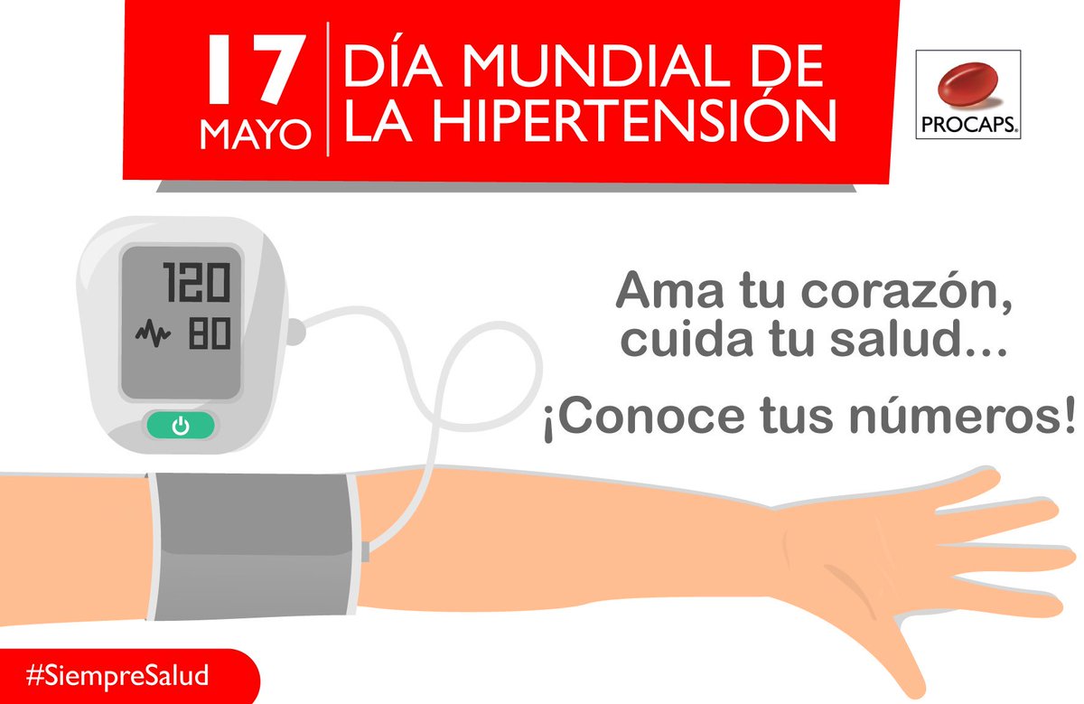 Cada 1⃣7⃣ de Mayo se conmemora el #DíaMundialDeLaHipertensión para generar un espacio de sensibilización sobre esta patología y el seguimiento médico para mantenernos saludables.

#ConoceTusNúmeros #SiempreSalud