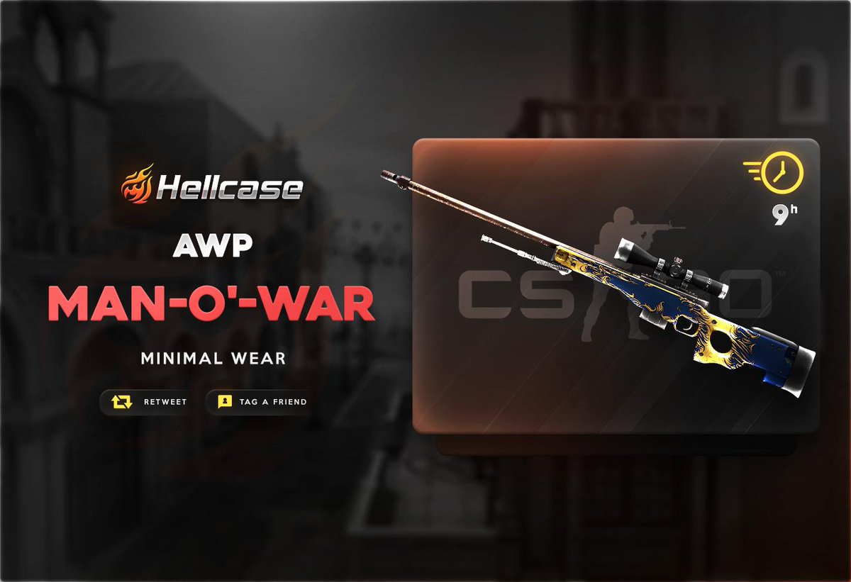 hellcase's tweet photo. 🔥Fast Giveaway:
🤝Tag The Best Friend &amp; Like
🚀Follow us
⏰Wait for 9 Hours!

#csgo #counterstrike #counterstrikeglobaloffensive #globaloffensive #csgoskin #counterstrikego #csgoturkiye #csgolounge #counterstrikeglobaloffense #csgoskingiveaway https://t.co/TL5A4sbkBQ
