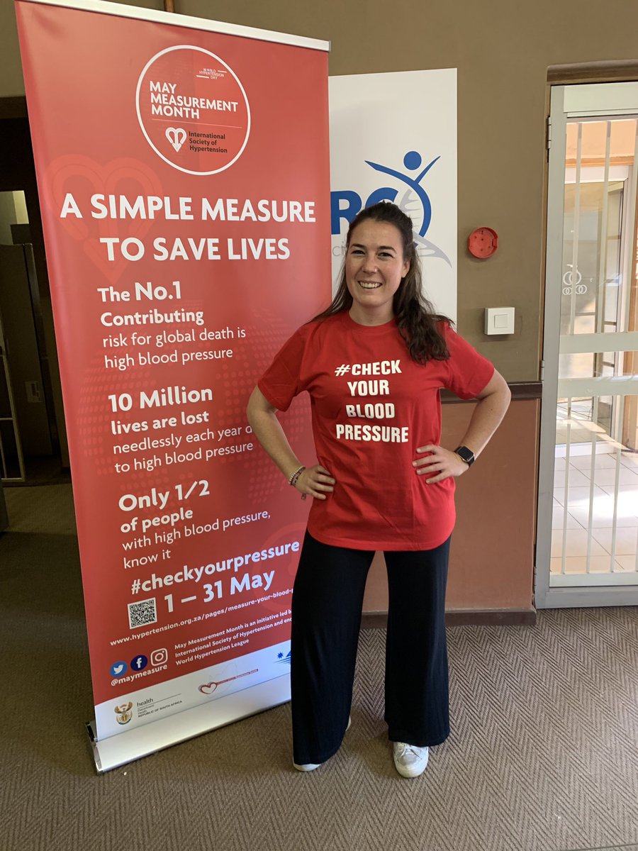 A_Prioreschi's tweet photo. #checkyourpressure #MayMeasurementMonth @MayMeasure @DPHRU_SA AND keep moving to ensure it stays healthy!! #moveplayeveryday 💪🏼 https://t.co/t6xNWcsnYw
