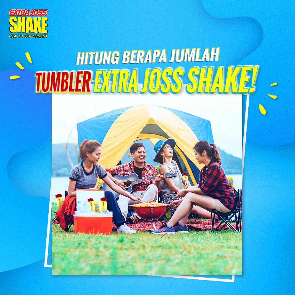 shakefinity's tweet image. Piknik emang paling enak sambil ngeshake! Eits, tapi tumblernya di mana ya? Coba cari dan hitung ada berapa tumbler Extra Joss Shake yang lo temuin! #Shakefinity #DontShakeAlone

#kuisseru #kuisinstagram #tekateki #tebakgambar