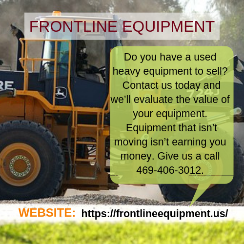 We buy, repair, and refurbish your used heavy equipment.  Equipment that isn’t moving isn’t earning you money. Let us help you with all your equipment needs. Visit to our website frontlineequipment.us or call 469-406-3012 #equipmentrepair #equipment #repair #equipmentrefurbish