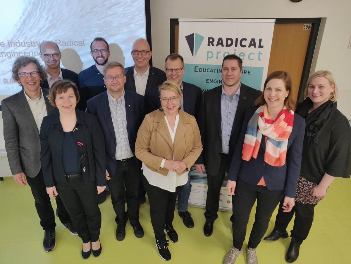 Educating Future Engineers with Radical ENGINE Model - Thanks to everyone who took part in our seminar in Vienna (15th May)! 🙂 #radical_eu #ErasmusPlus