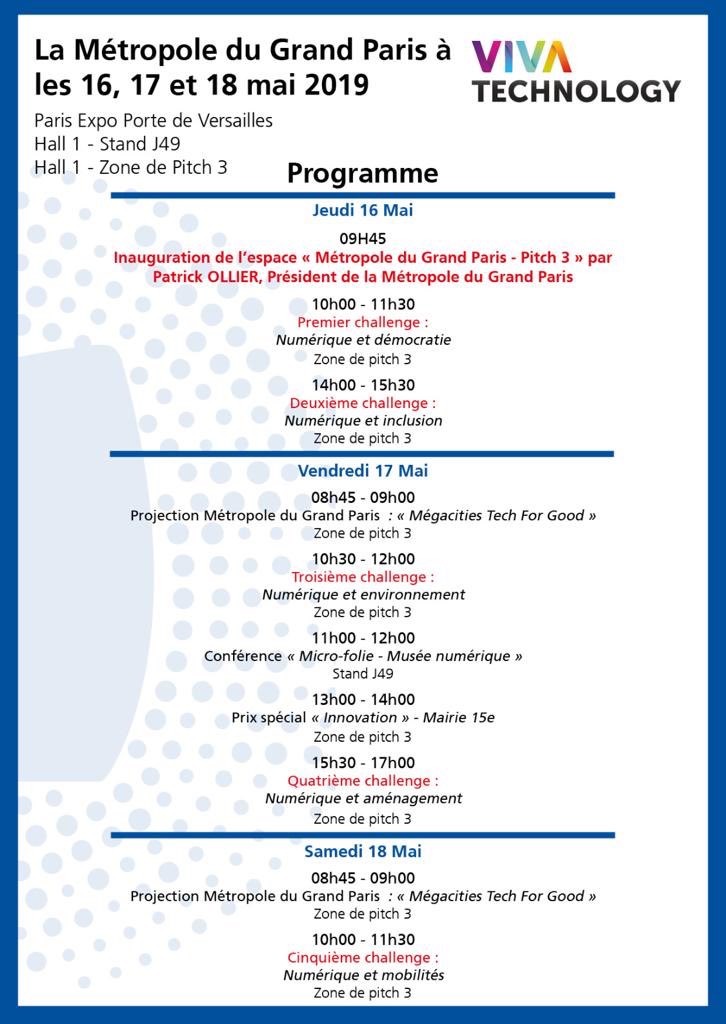 Hopways fait son pitch à vivatech !! Retrouvez nous entre 13h et 14h au stand J49 Hall 1 (zone de pitch 3) 
 
Merci à la métropole du grand Paris !!
#stationf #moovelab #VivaTechnology #metropoledugrandparis #hopways