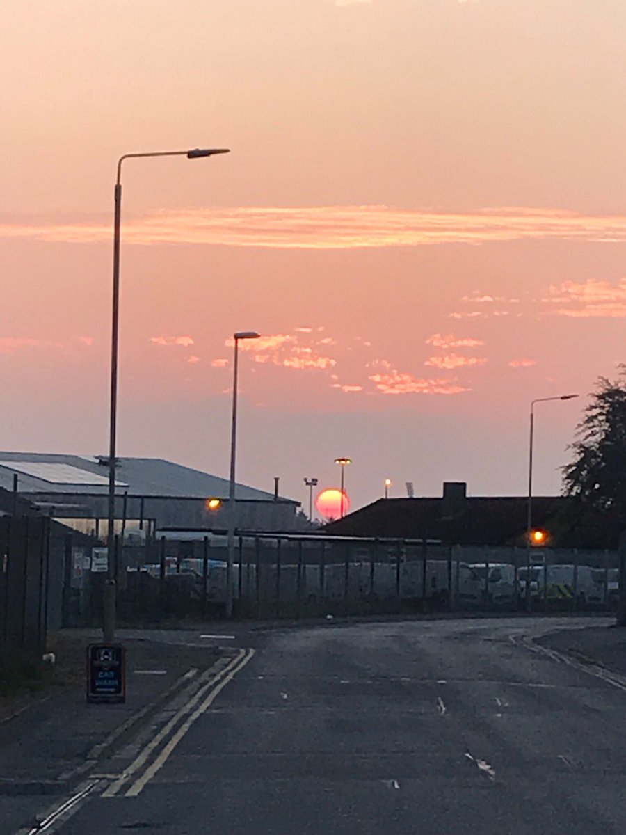 Lovely morning in Inverness yesterday! A bonus for an early start to the day! #Inverness #highlands