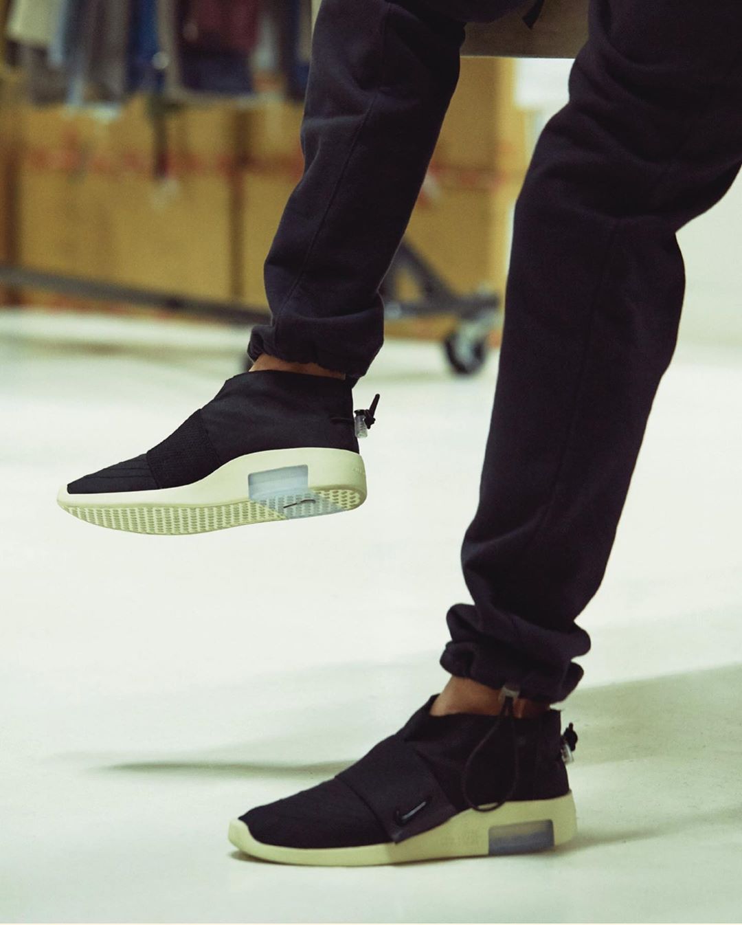 Nike fear of shop god moc on feet