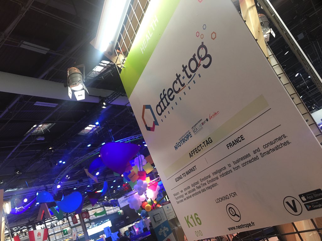 neotrope_fr's tweet photo. #VivaTech day 2. After a busy day yesterday we’re excited to see who else we’ll meet ! #Affecttag #DreamTeam #objective #RealTime #biofeedback https://t.co/XysLoHxcYZ
