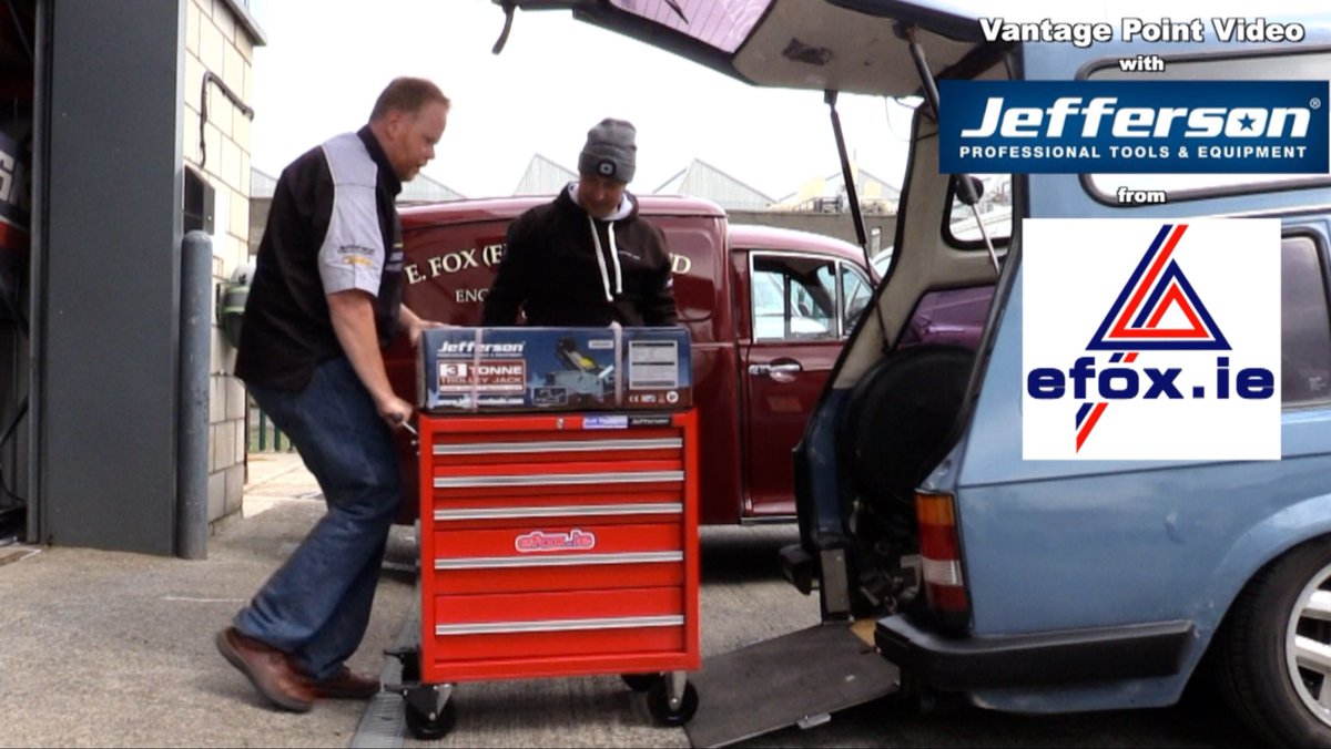 I’m really excited to announce that <a href="/eFoxEngineers/">E Fox Engineers</a> will be supporting Vantage Point Video Garage with a supply of Jefferson Tools. They will compliment our long time sponsors <a href="/MicksGarage/">MicksGarage.com</a> who will continue to support us with car parts and other supplies.
