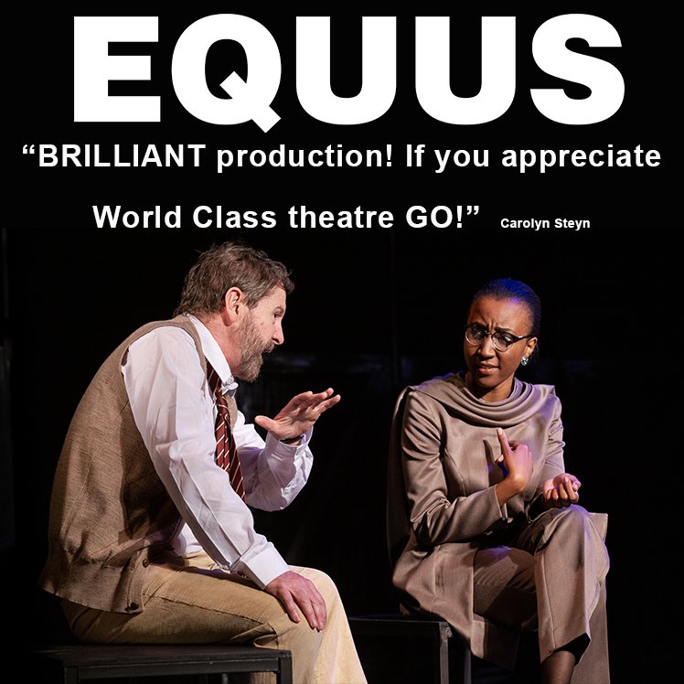 Monte_Theatre's tweet image. Last 8 shows @MONTECASINOZA 
#EQUUS
Don't miss out - book today!
Tickets @Computicket