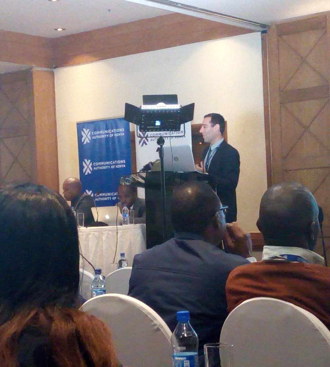 CyberSpeakLC's tweet photo. We don't have countries in Africa that have a strategy for the 5G network. We need as an industry and governments have the conversation around the benefits of 5G.#ICTWeek2019 #CyberInAfrica @kcsfa @CA_Kenya @Huawei @MoICTKenya @ICTAuthorityKE https://t.co/aoIv1APHYV