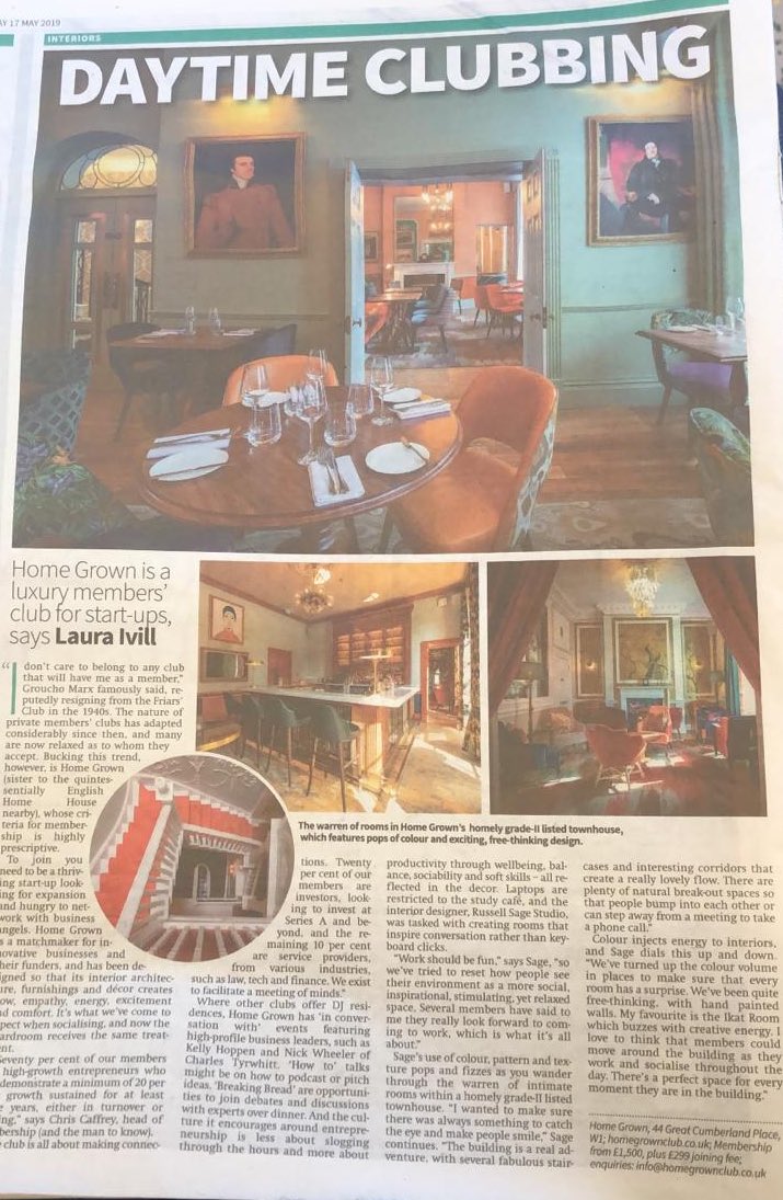 Thanks <a href="/CityAM/">City A.M.</a> for this great look at our new club <a href="/Home_Grown_Club/">Home Grown</a> 
#entrepreneurs #scaleup #business