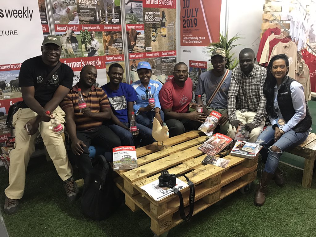 gadpt01's tweet photo. GADPT01 I presume? We had a courtesy call at the Farmer’s Weekly stand this morning....and behold it was....#NAMPO2019 @FarmersWeeklySA @SuccessfulFarm @GrainSA @Rusere_Ronald @lorenzo2634 @MatiengaMambo @ChiwesheAndrew @basera_john @AgritechIsrael @SeedCoGroup @Allsmiles_asm https://t.co/2TuN393EDb