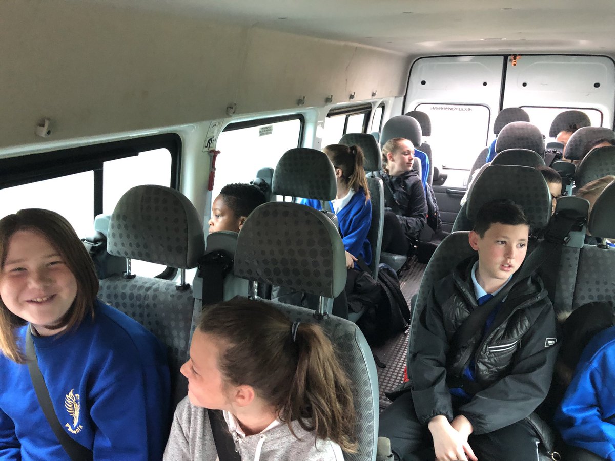 Phoenix_Ashford's tweet photo. Year 6 SATS are over for another year. We only know one way to celebrate: theme park day! This year we’re off to @CWOA! We have some very excited - and nervous! - children on this minibus! #ThemePark #FirstRollercoaster #Novices https://t.co/Z6Nkpr0wHe