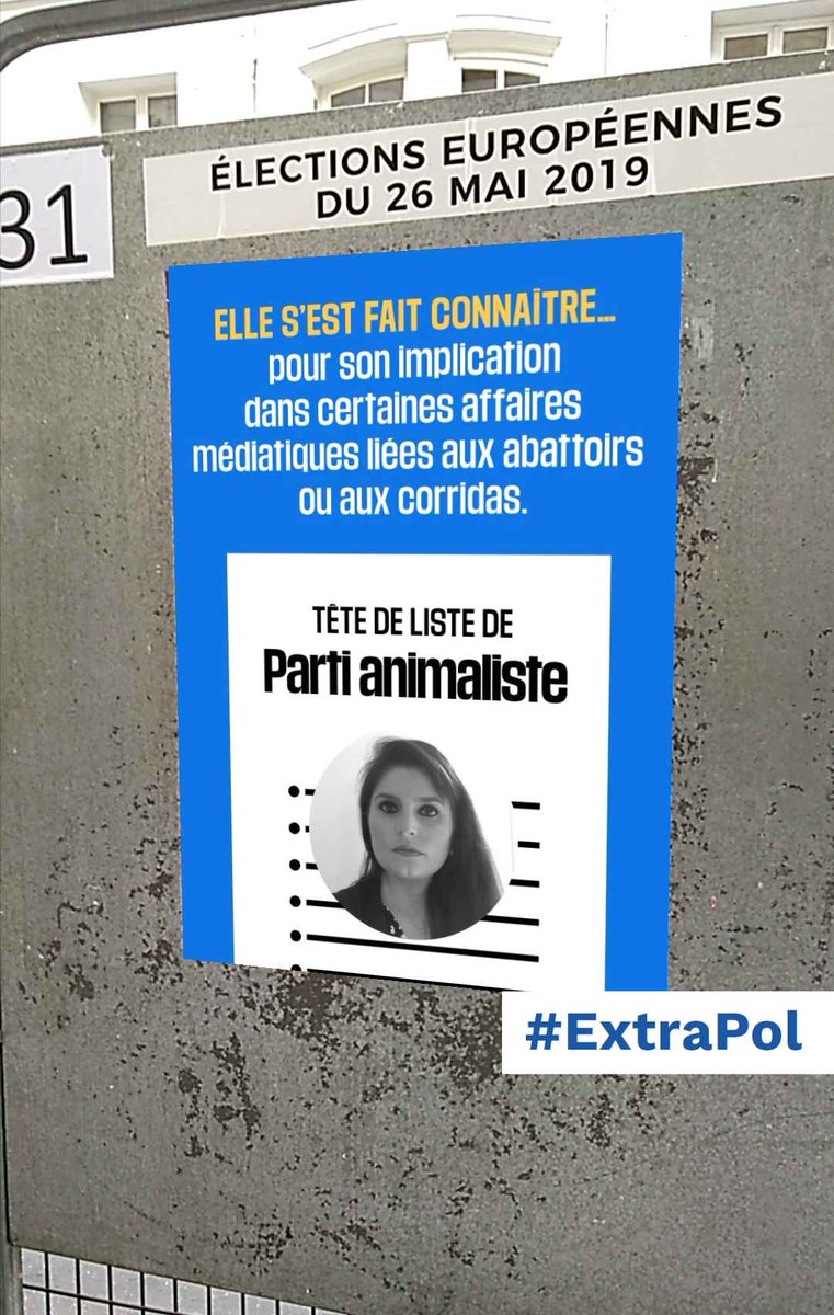 #Europeennes Saviez-vous que la tête de liste du <a href="/PartiAnimaliste/">Parti animaliste</a> n'est pas un chien 🐕 mais une avocate de 35 ans 🙋 ? Découvrez-la, elle et toutes les autres, aujourd'hui avec <a href="/ExtraPolApp/">ExtraPol</a> #AR #ElectionsUE19 
📲extrapol.fr/iOS
📲extrapol.fr/android