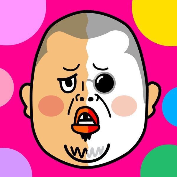 ちたまロケッツさんのツイート ゲームアプリ くっきーの進化論 のキャラクターデザインしました 同じ種類の 白塗りくっきー 同士をくっつけて キャラを進化させるパズルゲーム 全部で24キャラ 野性爆弾くっきー くっきー 白塗りモノマネ 似顔絵 イラスト Ios