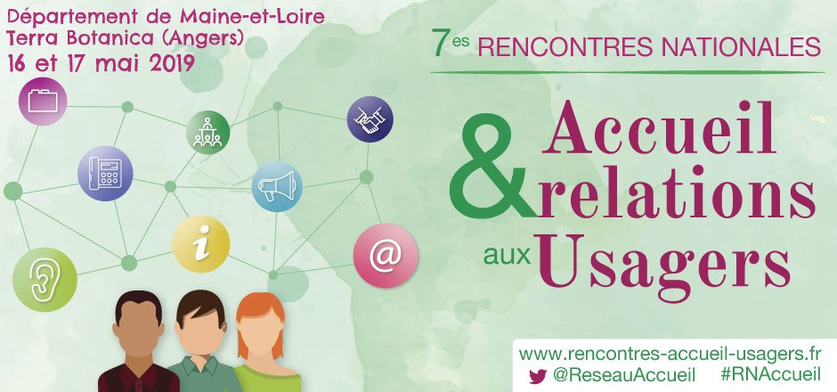 [Rencontres nationales #accueil #relation #usagers @Terrabotanica <a href="/Angers/">Ville d'Angers</a>]
Retrouvez-nous durant la plénière de 10h30 aux côtés de <a href="/EnoraConan/">Enora Conan</a> @QuentinSauzay <a href="/Brichet17/">Brichet Régine</a> et Jean-François Lassalle
👉"Comment mon #administration prend-elle en compte mon avis ?"
#RNAccueil
@Ideal_co