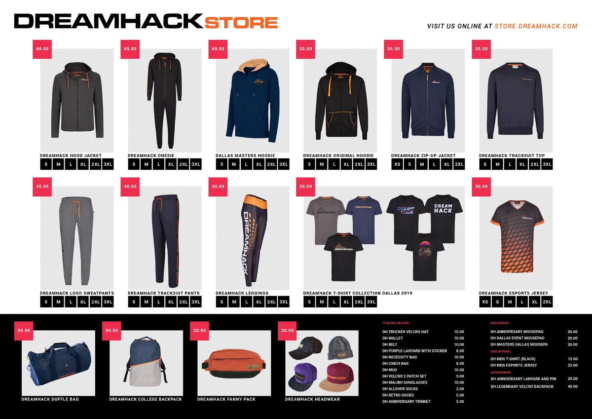 Dreamhack Check What Gear You Ll Be Able To Pick Up At The Dreamhack Dallas Merch Store Event Exclusive Designs Triviumofficial Merch Cs Go Team Swag Pins T Co Eo1hdryrck