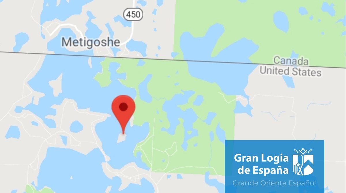 GranLogiaEspana's tweet photo. ¿Sabías que existe una Isla Masónica? Con una superficie de apenas tres hectáreas, situada en mitad de un lago, en el extremo más septentrional de Dakota del Norte, casi en la frontera entre Estados Unidos de América y Canadá. #Geografía

ℹ️ Google Maps: https://t.co/Idd6ivkanD https://t.co/u7xQz1fCvB