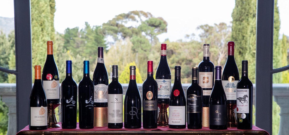 #ShirazSA Crowned it's latest Champions #Paarl #SouthAfrica this week, putting them among #SouthAfrica 's most desirable #wines 🍷🇿🇦  Congratulations to the Winners 🍷🏆  Buy the winning wines as a set of 12 <a href="/Cybercellar/">CyberCellar.com</a> 🍷restaurants.co.za/news/breaking-… #ShirazSAAwards #wine <a href="/Shiraz_SA/">Shiraz_SA</a>