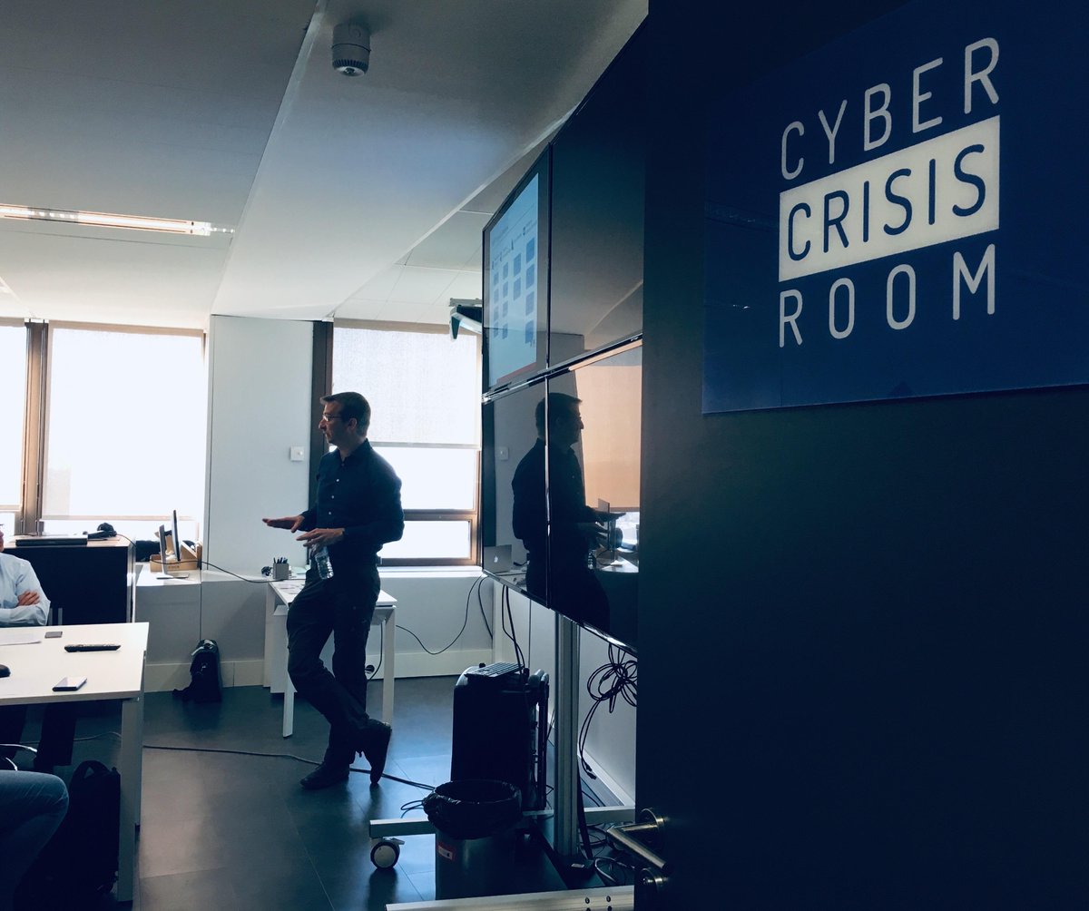 houseofcyber_lu's tweet photo. Our #InformationSecurity lead researcher @adulau was in Paris with @ceis_strat yesterday to provide #cybercrime training to #Police officers at Paris-based @bluecyforce premises, as part of the EU funded #ENFORCE project.
https://t.co/6MhFS6nSrt https://t.co/aI8uMh3xpi