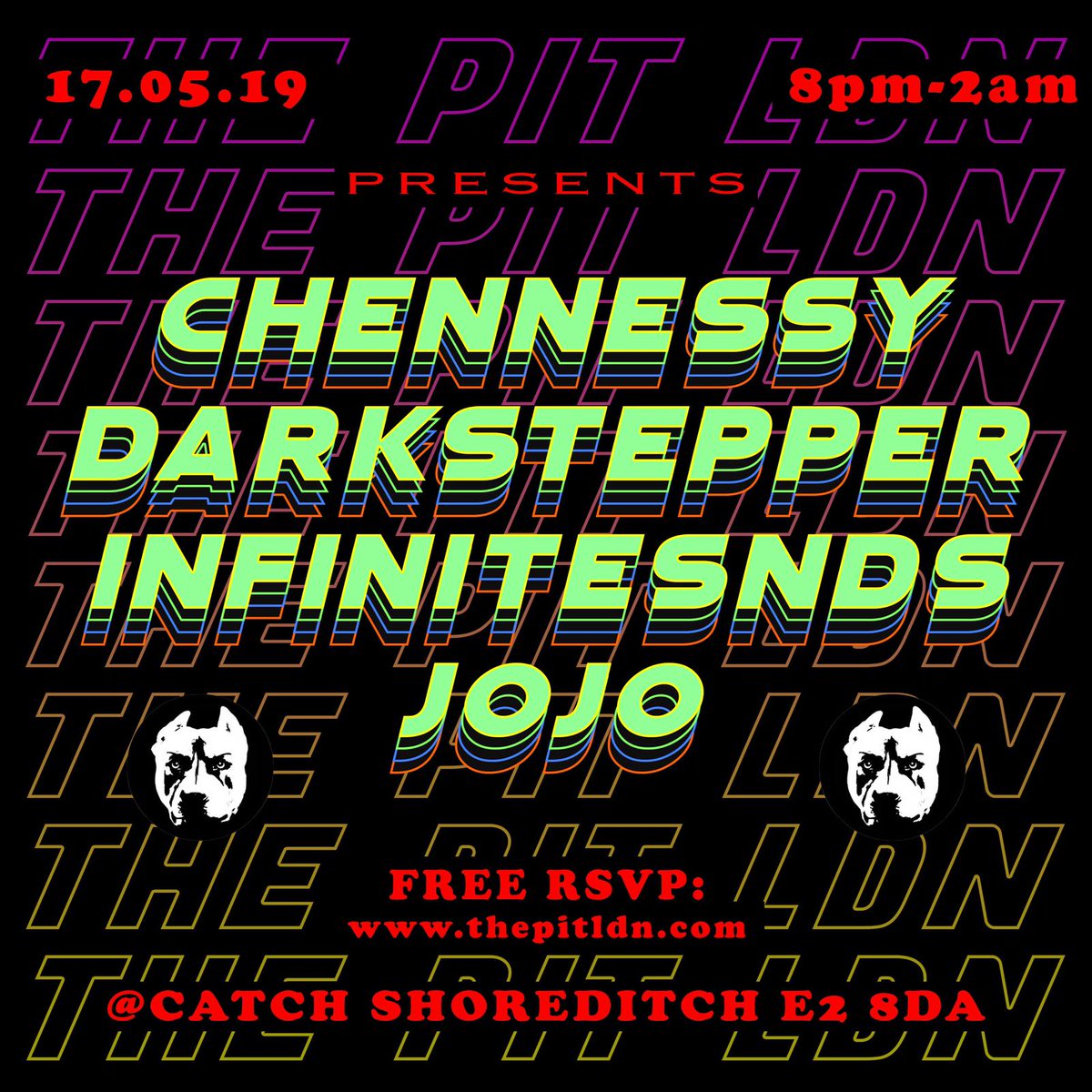 TONIGHT!!!

Head down to @catchbar from 8pm for a night of energy, spirit, your favourite urban bangers and an all-star lineup to keep you bubbling into the early hours!

Line Up:
@GodBlessChen
@DJDarkstepper
@JojoDeevoy
@infinitesnds

FREE RSVP: bit.ly/CatchMay