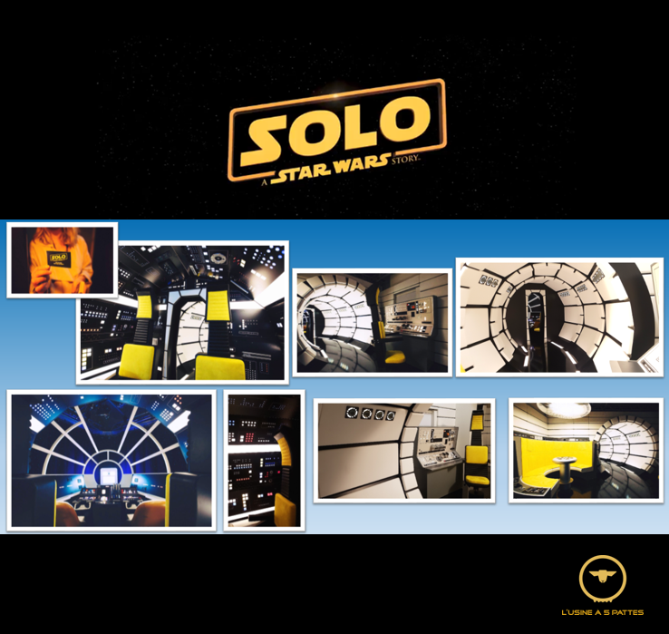 🎫 RDV Ce soir #Canal+ 💫
#Solo #StarWars #MilleniumFalcon #Decor
#YoutubeSpace #Disneyland #Cinéma #WebTV #ThemePark #Indoor #VR #SpecialEffects #Comicon #Cosplay #MayThe4thBeWithYou