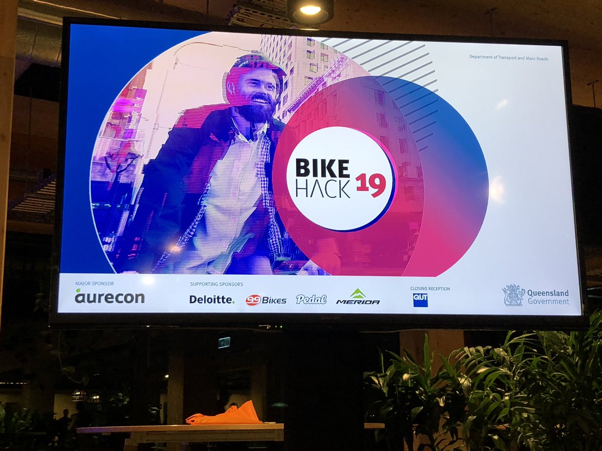 Seats filling ready for #BikeHack19. Pleased to support this <a href="/Aurecon/">Aurecon</a> and <a href="/Fishburners/">Fishburners 🐟🔥</a> innovation through this #QUTEntrepreneurship, <a href="/QUT/">QUT</a>.