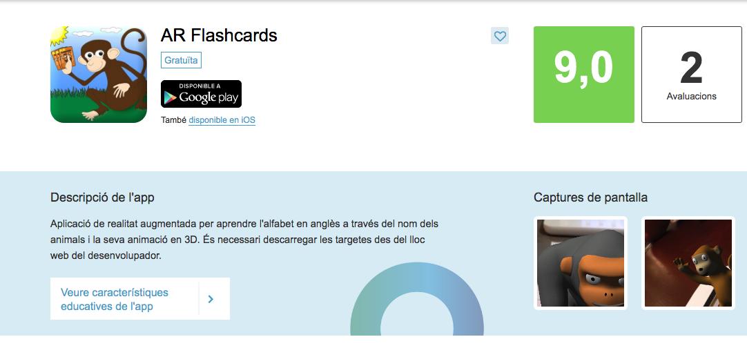 mSchools_MWC's tweet photo. Una app de realitat augmentada per aprendre l'alfabet en anglès a través del nom dels animals i la seva animació en 3D: descobreix #ARFlashcards a #mSchoolsToolbox!🐻 https://t.co/3RVwqfvJSj https://t.co/fn1WcNsqiw