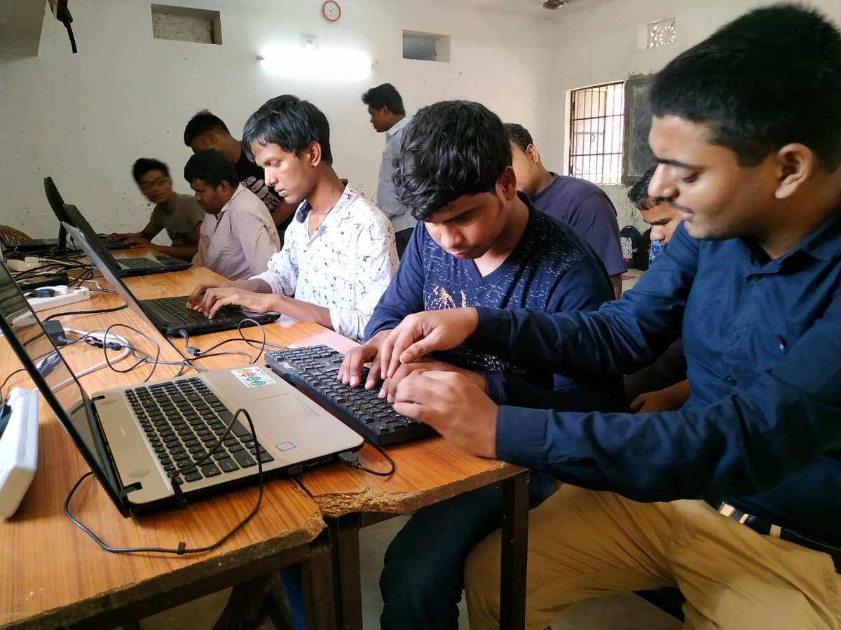 We4YouOdisha's tweet image. Computer classes for Blind students.
By WE4YOU

#screenReaderSoftware
#nvda
