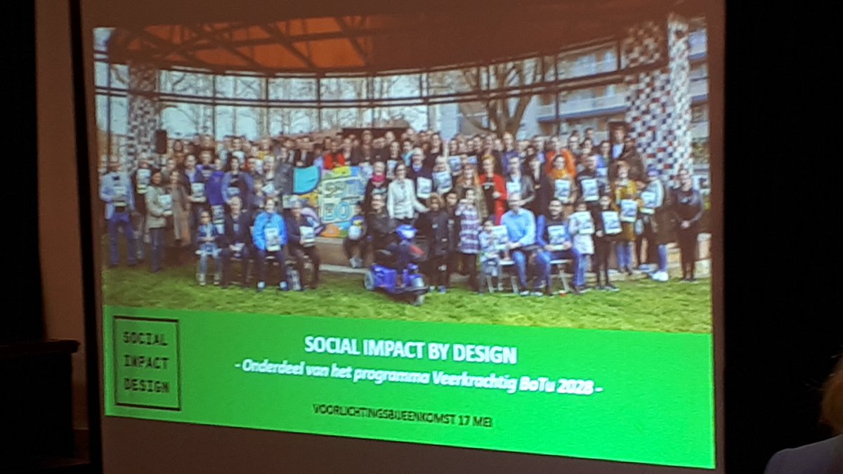 arnoudmolenaar's tweet photo. Volle bak bij informatiedag over #VeerkrachtigBoTu2028 'we gaan het hier echt anders doen' met Social Impact Design #gobotu
@DHcooperatie @Dvandenheuvel @Havensteder @VanKlink https://t.co/WnpbwLyJWd