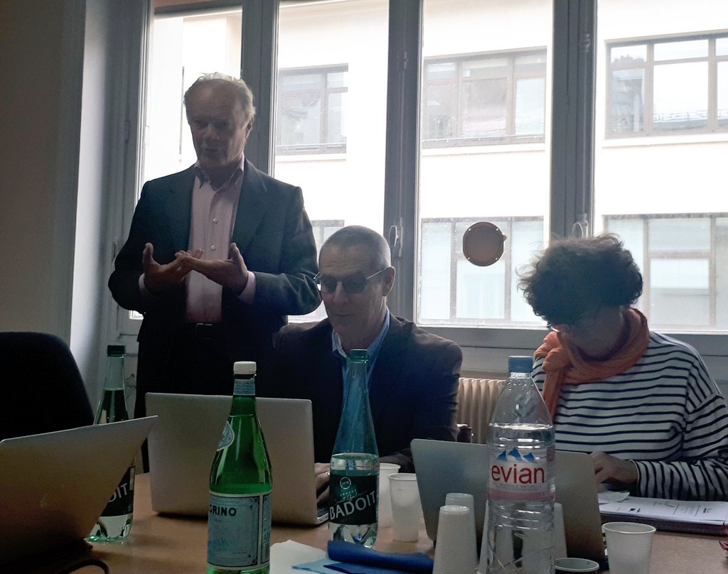 marymillet69's tweet photo. Accueil par Bertrand Ousset au siège international de @SaintvincentDe pour notre conseil d'administration @MONALISA_asso . #TousMobilises @JFSerres #C2MR @PFPauvres @unccas @CroixRouge https://t.co/CNsmdNxFed