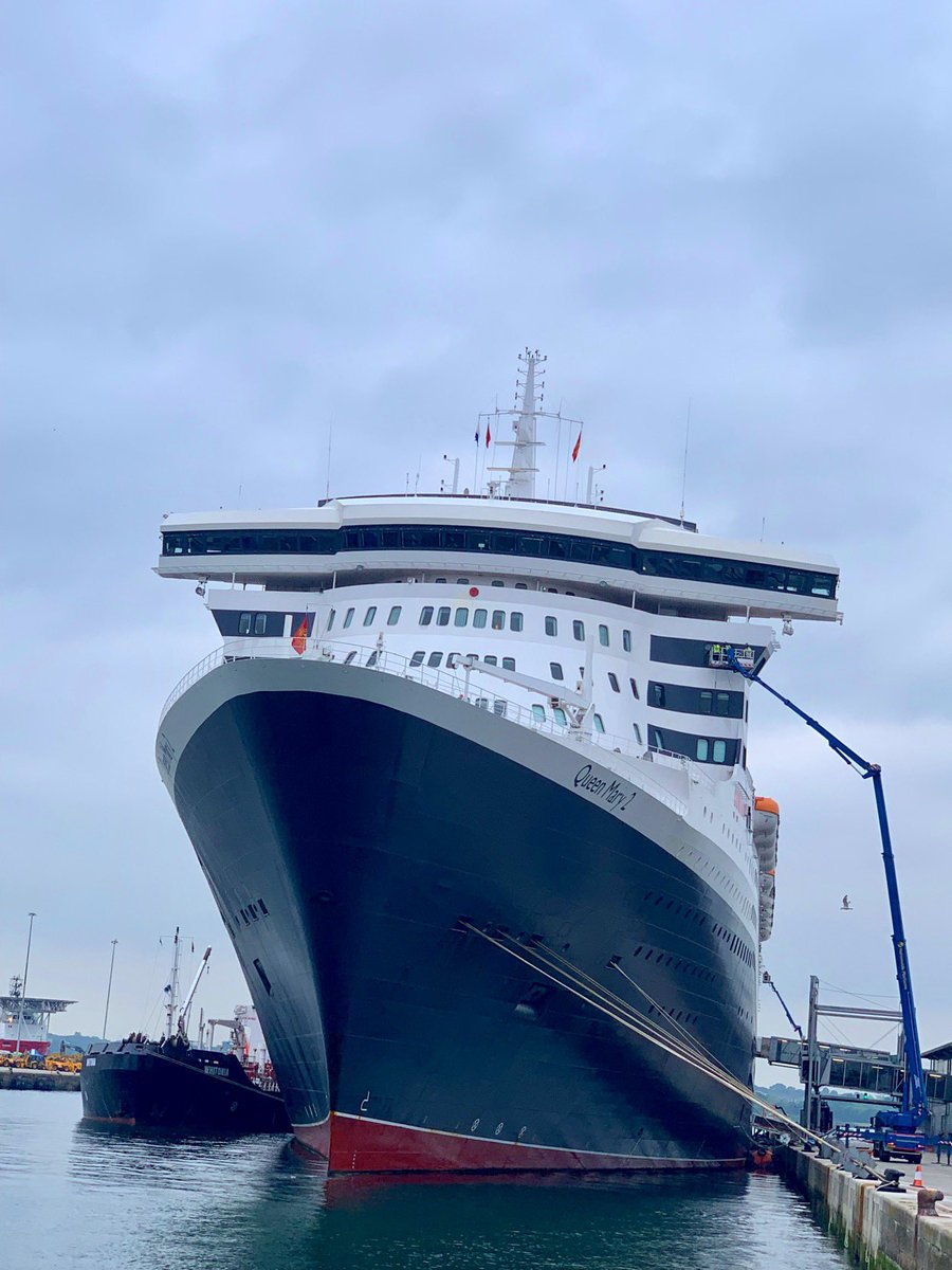 CruiseshipP's tweet photo. The final day of the @CLIAUK conference we are onboard @cunardline @RMSQueenMary2 #NextGeneration #CLIAconference2019 https://t.co/IRMeg8MOEO