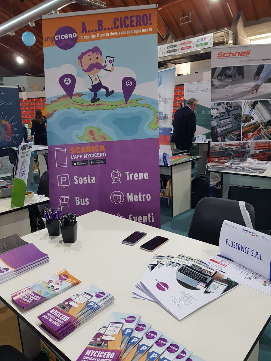 myCiceroApp's tweet photo. Ci siamo anche noi al #MarketplaceDAY 2019 di @ConfMarcheNord! Veniteci a trovare 😊 https://t.co/0EN47laies
