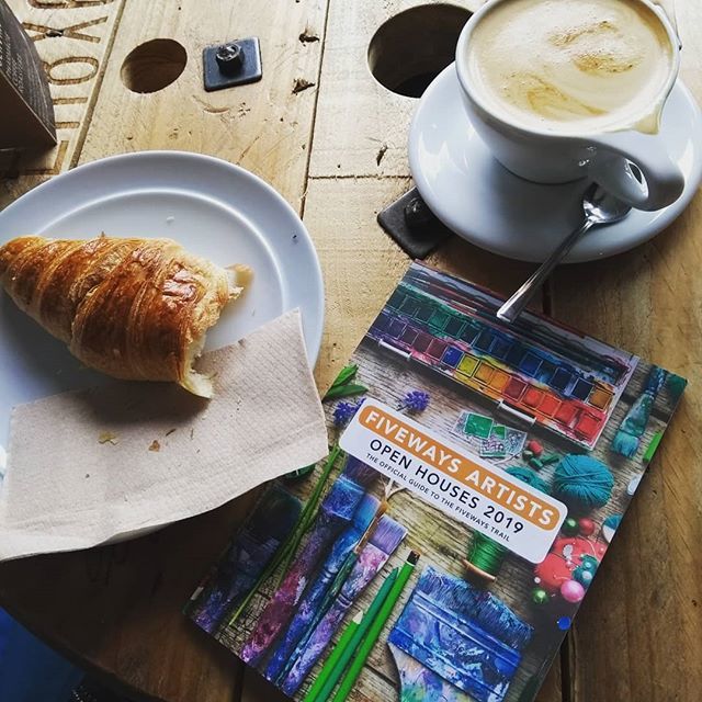 FivewaysArtists's tweet photo. Taking five in @take5coffee_ this morning. Tomorrow marks the start of the 3rd weekend of the @artistsopenhouses 
If you're in the area and you want to grab a coffee and a slice this is the place to be. 👌

@take5coffee_ #fivewayscommunity #localbusin… https://t.co/9SKEvH5e8W https://t.co/TIt4Llsn8b