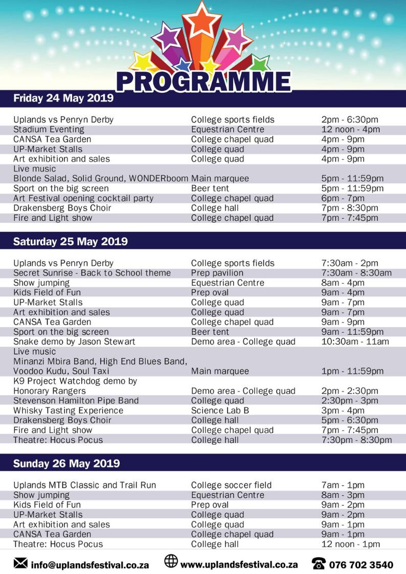 Uplands Festival tweet media