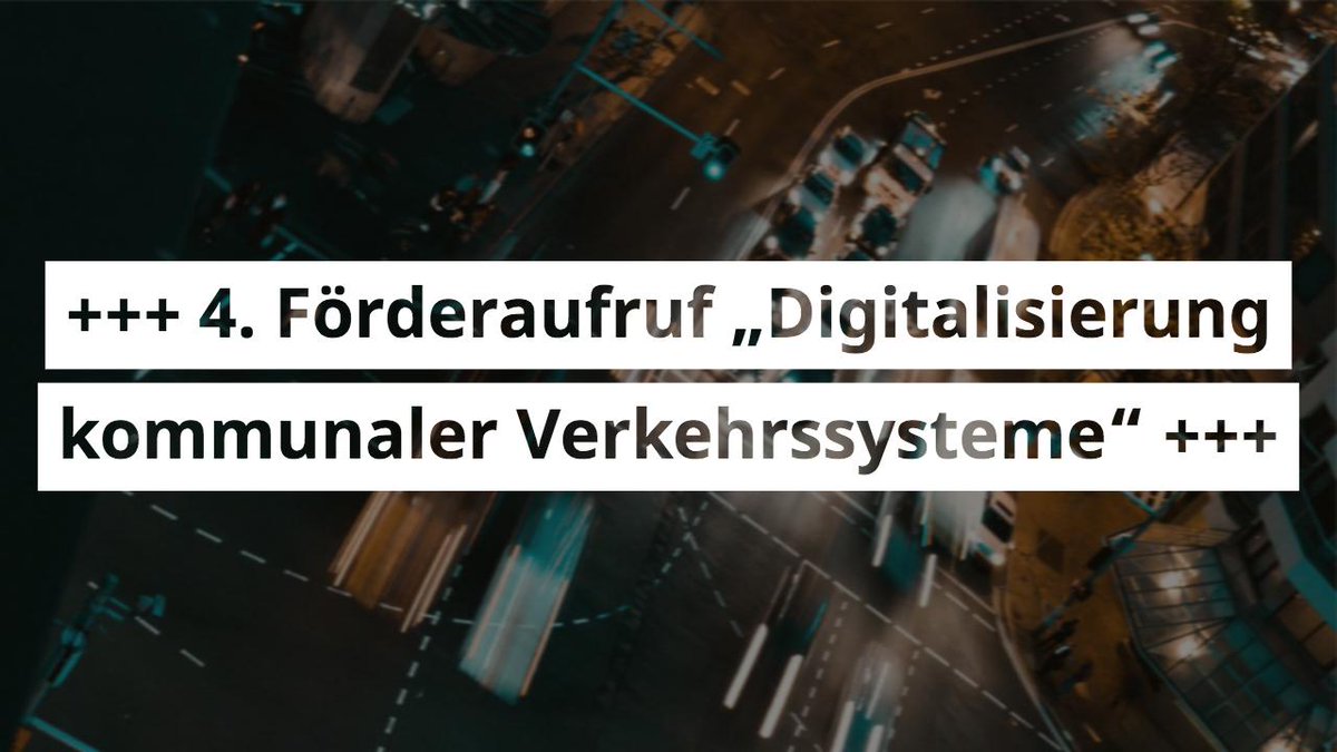 Wir unterstützen im Rahmen des Sofortprogramms #Saubere Luft 2017-2020 
die von NOx-Grenzwertüberschreitungen betroffenen Kommunen durch einen neuen Förderaufruf bei der #Digitalisierung ihrer Verkehrssysteme mit bis zu 300 Mio. € 💶 Mehr Infos: 👉bit.ly/2vZxQeW