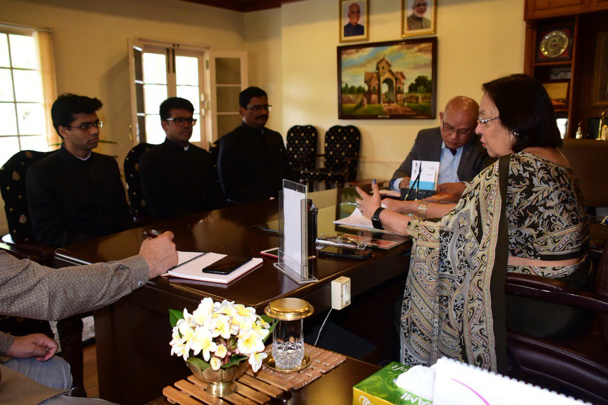 Najma Heptulla tweet media